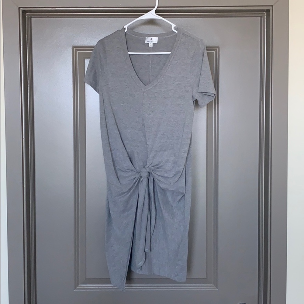 Tie Waist T-Shirt Dress